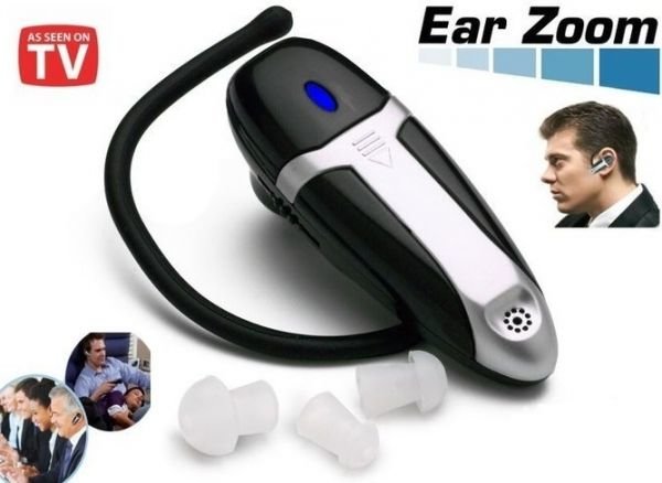 Слуховий апарат, підсилювач слуху у вигляді гарнітури Ear Zoom з високою чутливістю