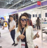 Led glasses programmable, DJ glasses, LED backlight, programmable pattern