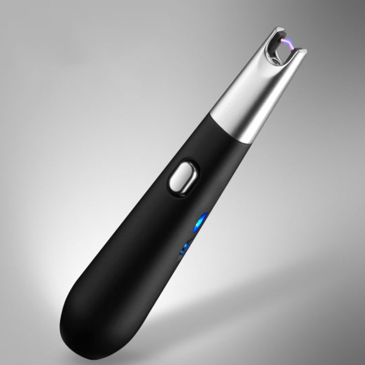 Mini - pulse lighter KL-100, for gas stove, barbecue, barbecue, fireplace, rechargeable lighter, USB charger   