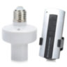E27 incandescent lamp socket with remote control (AC 110~220V)