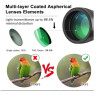 High-quality COMET binoculars with 20x magnification, 50 mm objective, BAK4 prism, clear visibility due to a large 25 mm eye