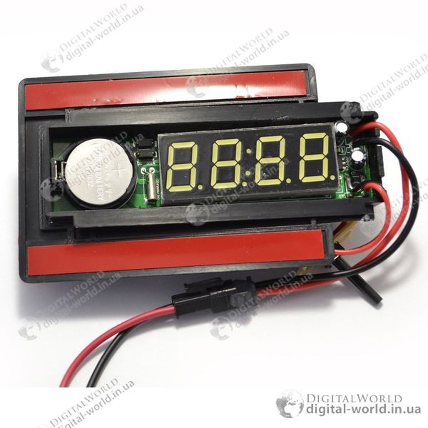 Электронные часы для зеркала XD-904, 12 Вольт с подсветкой, отображением времени