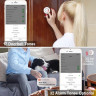 Комплект wifi сигнализации Tuya Smart с беспроводными датчиками, поддержкой управления через смартфон, беспроводным звонком