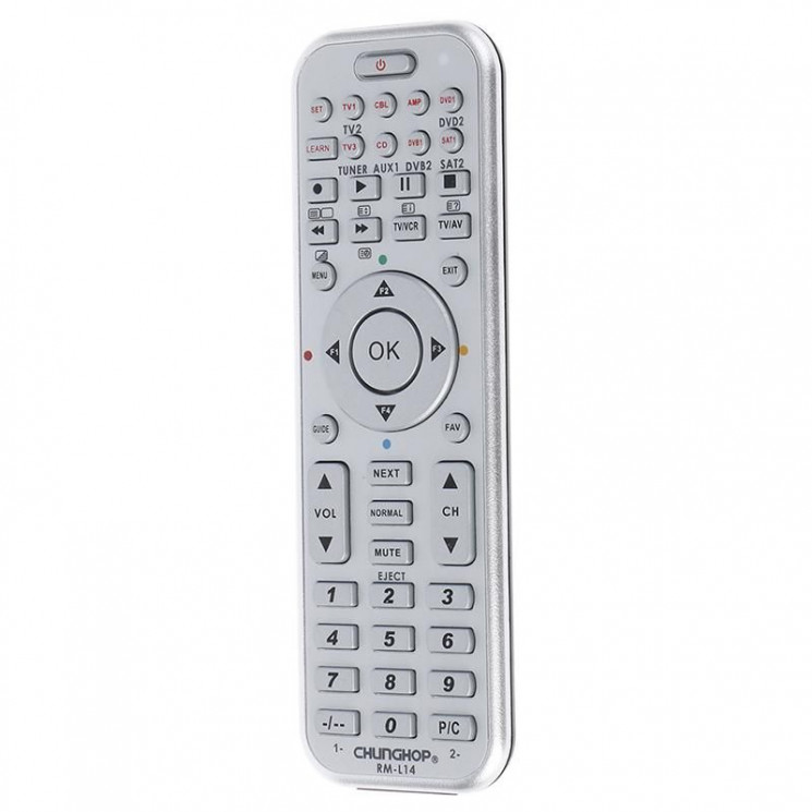 Universal Smart 8 in 1 Remote Control RM-L14 for TV, CBL, DVD, SAT, DVB