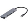 USB-концентратор для ноутбука USB Type-C to USB 3.0 SD/TF картки пам'яті