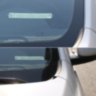 Phone number plate for car with suction cups, for parking, luminescent
