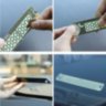Phone number plate for car with suction cups, for parking, luminescent