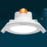 Internal recessed LED lamp with motion sensor + daylight sensor for corridor, entrance, warehouse, showcase