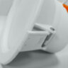 Internal recessed LED lamp with motion sensor + daylight sensor for corridor, entrance, warehouse, showcase