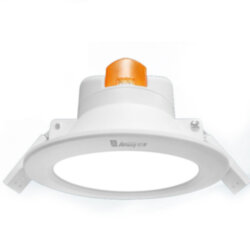 Internal recessed LED lamp with motion sensor + daylight sensor for corridor, entrance, warehouse, showcase