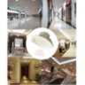 Internal recessed LED lamp with motion sensor + daylight sensor for corridor, entrance, warehouse, showcase