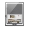 SMART зеркало S30, 90x70 см с сенсорным экраном 21,5 дюйма, беспроводные весы - анализатор тела