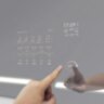 SMART зеркало S30, 90x70 см с сенсорным экраном 21,5 дюйма, беспроводные весы - анализатор тела