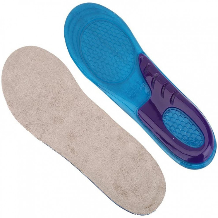 Gel Silicone Shoe Insoles, Sports Anti-Slip for Men and Women, Cutting (43-46)