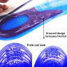 Gel Silicone Shoe Insoles, Sports Anti-Slip for Men and Women, Cutting (43-46)
