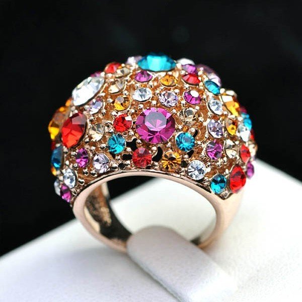 Gilded ring “Cleopatra”