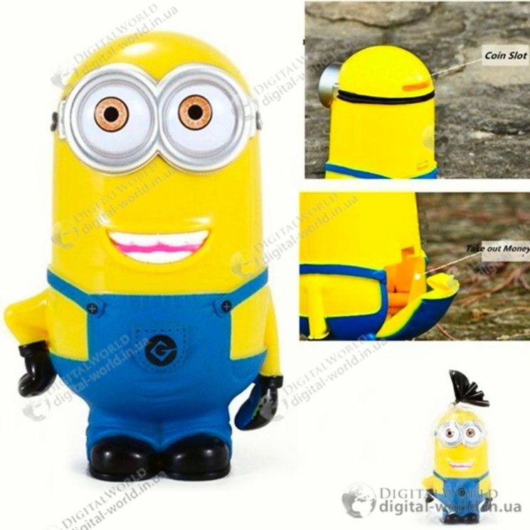 Minions piggy bank toy 