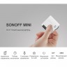 Wi-fi мини выключатель SONOFF MINI для работы параллельно с настенным выключателем и проходными выключателями
