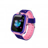Children's watch for a child (Smart baby Watch Q12) with location detection, calls, “SOS” button, camera, pink color