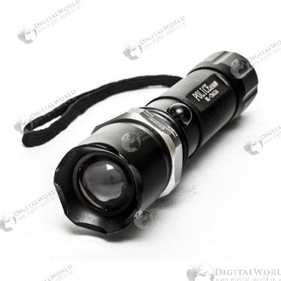 Rechargeable flashlight Police 6000W BL-T8626 with Bailong lens