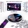 Android TV set-top box H96 Max X3, 4/64 GB, 4 cores Amlogic S905X3, 8K Ultra HD video, Android 9