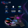Android TV set-top box H96 Max X3, 4/64 GB, 4 cores Amlogic S905X3, 8K Ultra HD video, Android 9