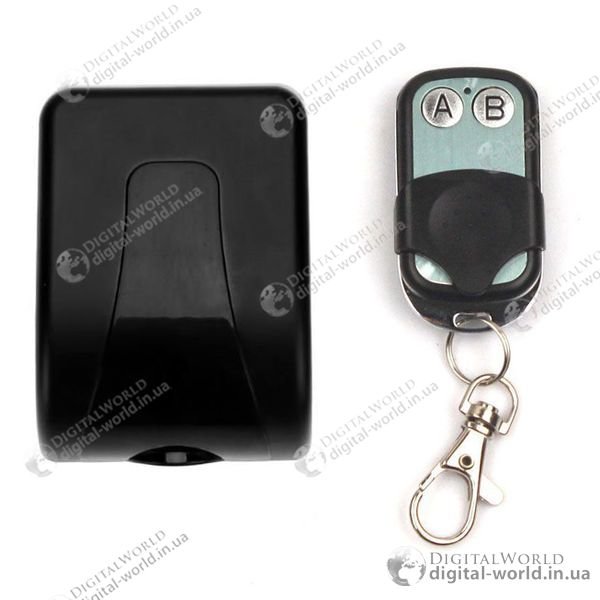 Switch 12-48V DC with relay 30A with remote control up to 100 m in the form of a key fob