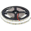LED светодиодная лента 5 метров, холодный белый цвет 6500K, питание 12В, 120 LED/м, чип 2835SMD, IP33, мощность 12Вт/м
