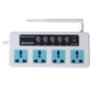 GSM relay with temperature sensor controlled via mobile phone by SMS commands by call