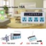 GSM relay with temperature sensor controlled via mobile phone by SMS commands by call