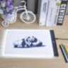 LED graphics tablet, LED board for drawing, writing, sketching, tracing, making copies