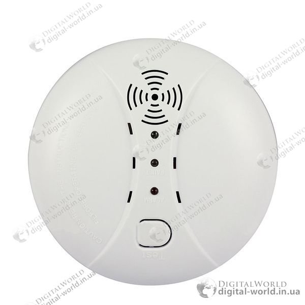 Wireless smoke sensor 433 Mhz for fire security GSM alarm system