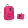Folding backpack - transformable for travel, everyday wear, lightweight moisture-resistant fabric