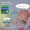 Tuya 4-channel WiFi 220V smart relay with remote control, APP control, smart switch for gates, lighting, irrigation, and automation