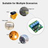 Tuya 4-channel WiFi 220V smart relay with remote control, APP control, smart switch for gates, lighting, irrigation, and automation