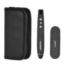 Pen-shaped presenter with built-in control panel and laser pointer 