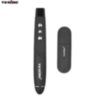 Pen-shaped presenter with built-in control panel and laser pointer 