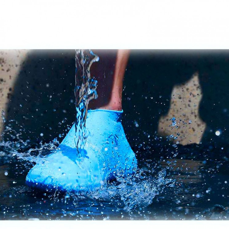 Silicone shoe covers for shoes from rain and dirt