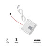 220V LED Mirror Touch Switch with Built-in 12V Power Supply, Dimmer, 36W, Memory, 1–6mm, IP21