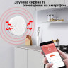 Wi-Fi датчик утечки газа Tuya 2.4 ГГц, LPG и природный газ, сирена 85 дБ, уведомления на смартфон, Smart Life, 5V