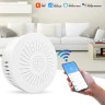 Wi-Fi датчик утечки газа Tuya 2.4 ГГц, LPG и природный газ, сирена 85 дБ, уведомления на смартфон, Smart Life, 5V