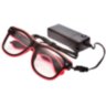 Stylish EL glasses with neon lighting for parties, discos, night festivities, light shows