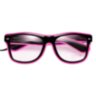 Stylish EL glasses with neon lighting for parties, discos, night festivities, light shows