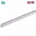 Блок питания трансформатор LED Ultra-thin 12v - 60W - 5A, класс защиты IP20