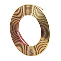 Flexible PVC U-Profile for Mirror 6×8 mm, Gold color, Self-Adhesive Decorative Edge Trim, 10 Meters