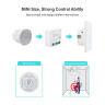 Tuya Mini Smart Switch WiFi 16А, смарт-модуль 100–240В для настенного выключателя, управление со смартфона и голосом