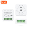 Tuya Mini Smart Switch WiFi 16А, смарт-модуль 100–240В для настенного выключателя, управление со смартфона и голосом