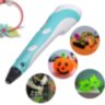 3D pen for three-dimensional drawing for children with 3-color PLA filaments