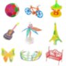 3D pen for three-dimensional drawing for children with 3-color PLA filaments