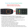 G10 remote mouse, gyroscope device, 2.4GHz + air mouse + IR + voice command